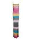 Missoni Women's Pink Printed Long  Dress Size 10 (42) GENUINE RRP £1370 #J6