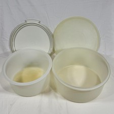 Tupperware 10  Cake Taker  12  Food Storage Container w/ Lid   Vintage - USA