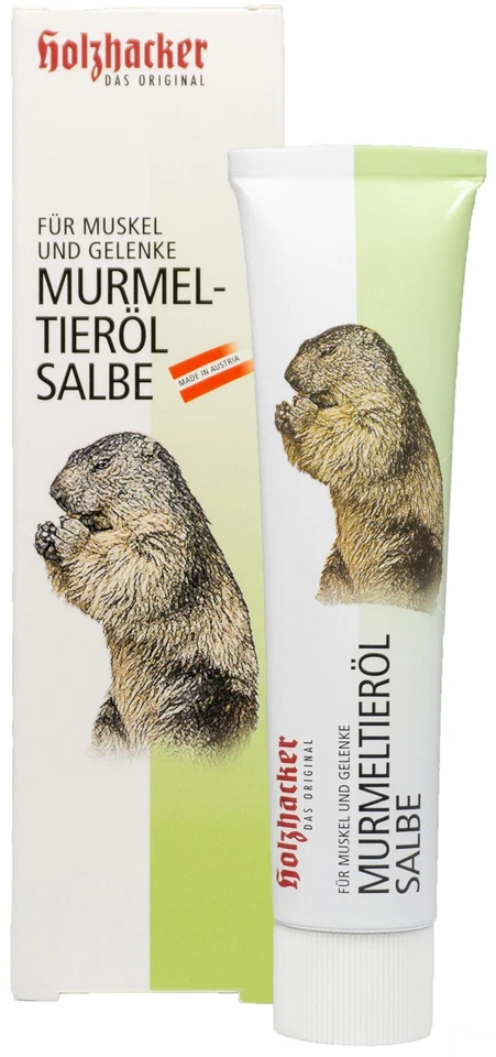 Holzhacker | MURMELTIERSALBE 75 ml Riviera Österreichisches Qualitätsprodukt