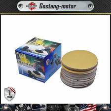 100 Pack High Precision 6" 240 Grit NO-Hole Hook Loop Pads Sanding Disc Flocking 0.18 per gallon