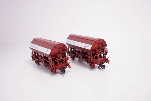 (ALV205) Roco 44078 Schwenkdachwagen-Set "Süd & Nordzucker", H0 DC, OVP | Condition: Gebraucht