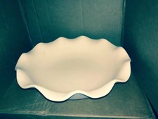 BIG Wavy Bird Bath Glass Fusing / draping mold size is 11.5" Dia. x 2 .75" H