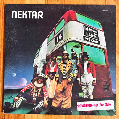 Nektar - Down to Earth, Original Pressing, White Label Promo - LP