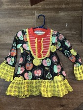 Jelly The Pug Girls Dress Candy Apples Collection W/ Pants 2T New With Tags