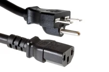 AC Power Cord, 6-15P to C13, 14 AWG, 3' - Lifetime Warranty