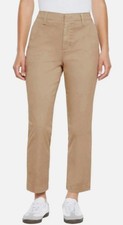 Gap Women's 8 Slim Ankle Pants Tan Chino 26.5 " Inseam M0699