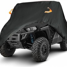 UTV Cover, Waterproof Heavy Duty All Weather Storage Covers for 2 Seater, Side