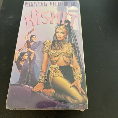 Kismet VHS New Sealed Ronald Colman Marlene Dietrich MGM/UA Turner