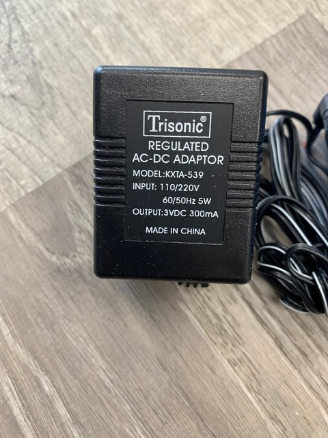 Trisonic TS-505B AC/DC Adapter - Black for sale online | eBay