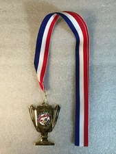 Spelling Bee Metal Ribbon 16" Teacher School Award  *SUPPORT THE VET*