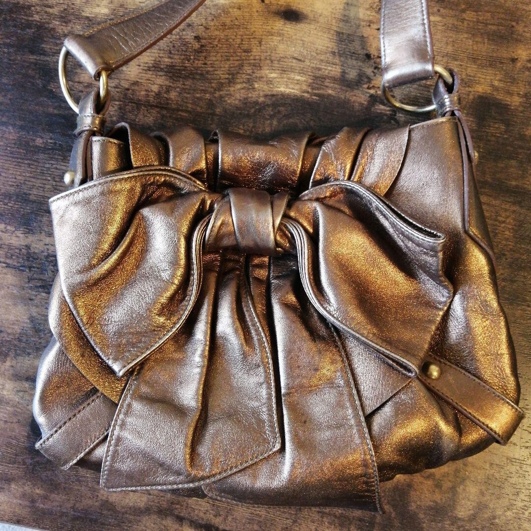 Borsa a tracolla SAINT LAURENT Sakkubou pelle Autentica spedita dal Giappone!! JP!!!