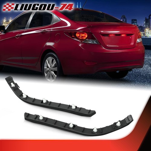 Bumper Bracket Side Mounting Bracket Set of 2 Fit For 2012-2016 Hyundai Accent - Picture 11 of 12