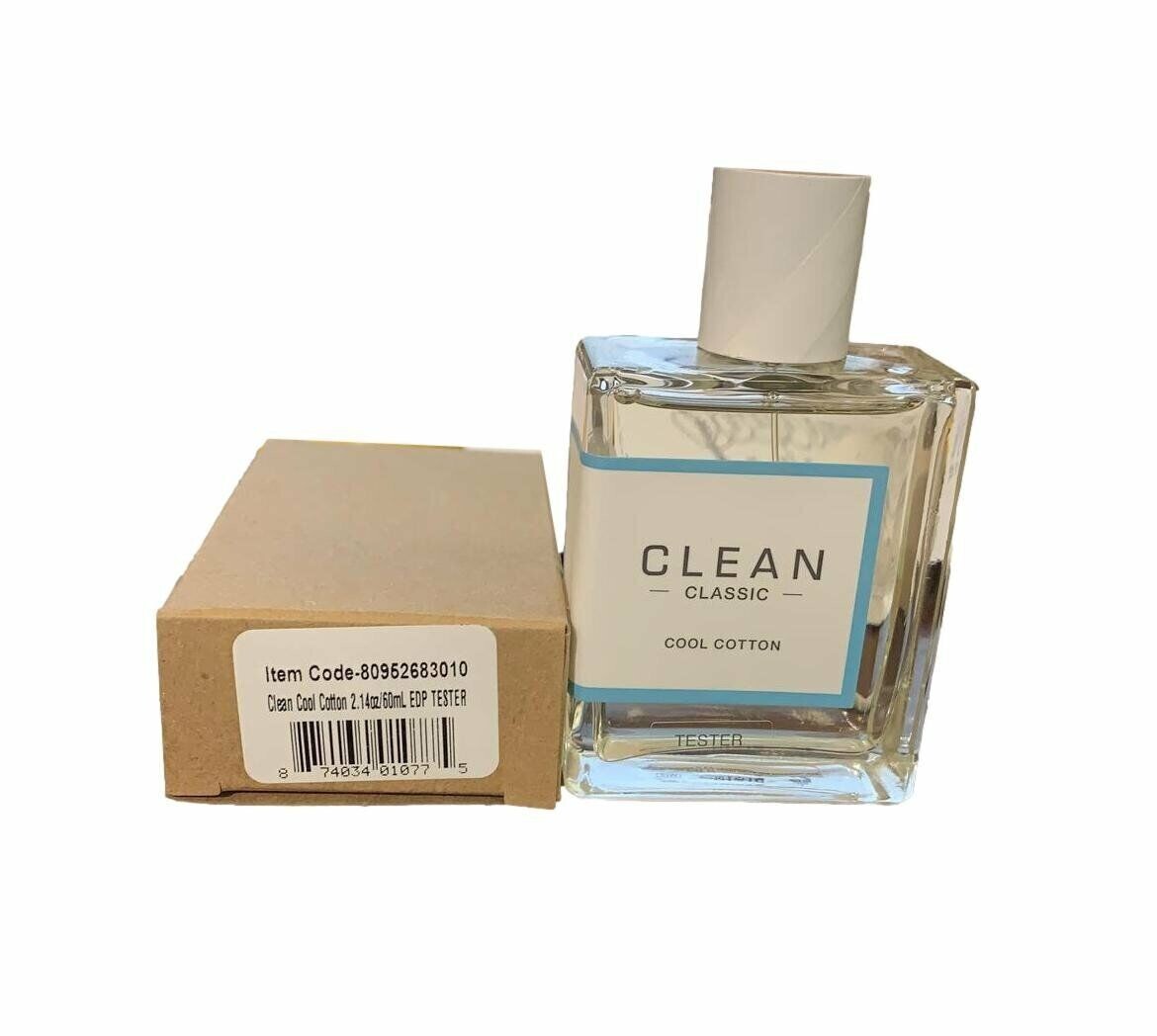 CLEAN CLASSIC COOL COTTON OZ EAU DE PARFUM SPRAY TESTER NEW