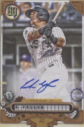 2022 TOPPS HERITAGE ANDREW VAUGHN AUTO SIGNED #ROA-AV CHICAGO