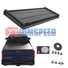 6 Ft Tonneau Bed Cover For 2019 Ford Ranger Tri-fold