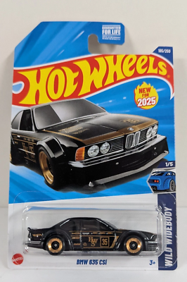 Hot Wheels BMW 635 CSi #185 HW Wild Widebody 1/5 NEW 2025 Casting