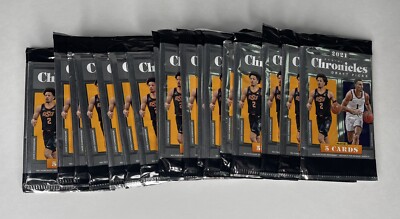 Lot Of 18 - 2021 Panini Chronicles Draft Picks Basketball Sealed Packs 5 Cards