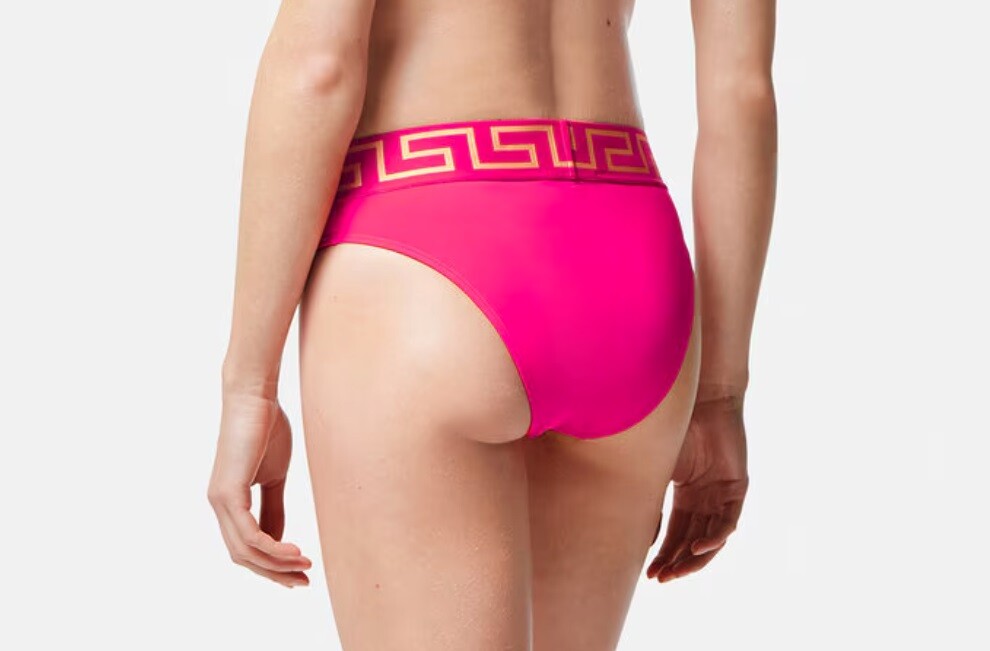 VERSACE ピンク 水玉模様 ビキニ M VERSACE ピンク 水玉模様 ビキニ M Versace Strawberry Garden Barocco