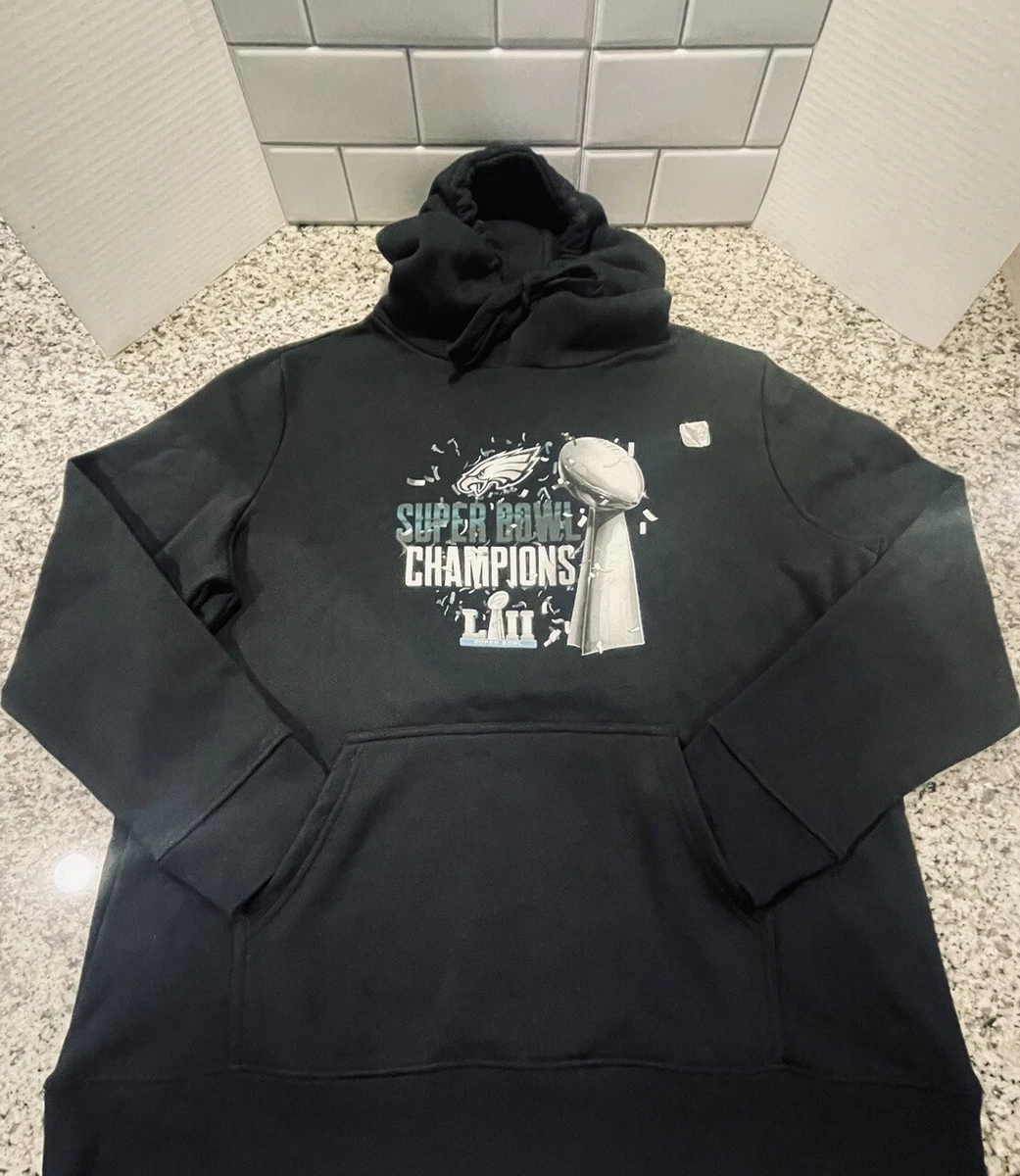 NFL Pro Line Fanatics Black Hoodie 2XL Philadelphia Eagles Super Bowl  Champion