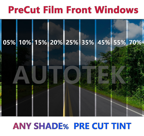 PreCut Film Front Two Door Windows Any Tint Shade % For Tesla Model Y 2020-2024 - Picture 11 of 11