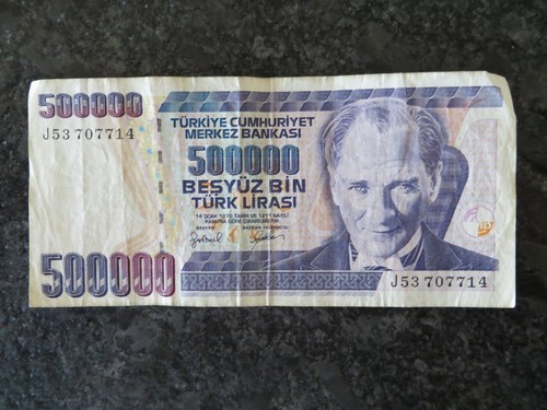 Banconota 500000 lire Turchia - 1970 - Foto 1 di 2