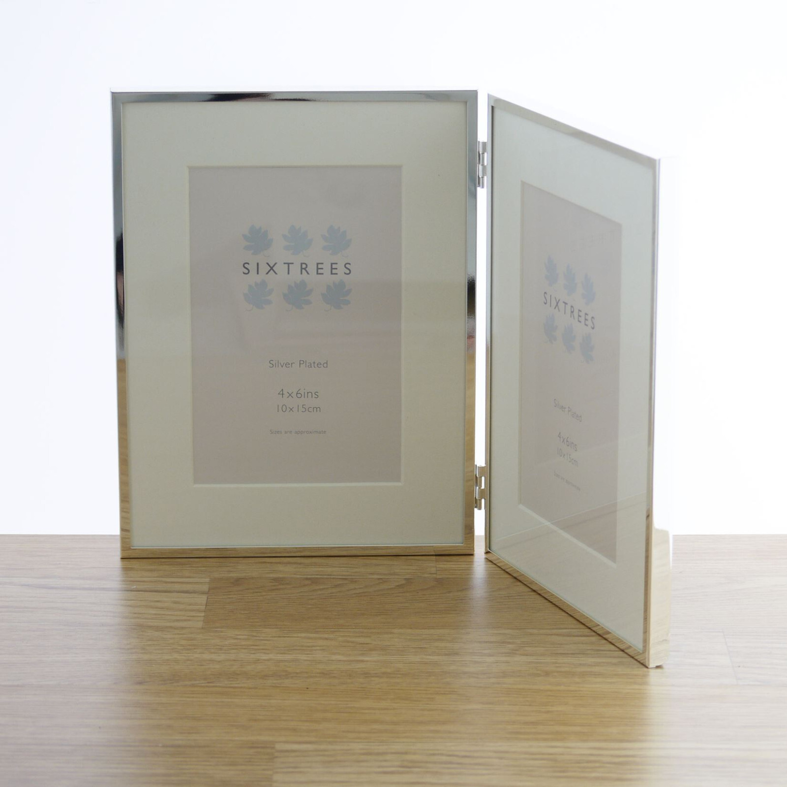 Silver Plated Photoframes with mount 2 x 3 inch - 10 x 8inch Sixtrees Park Lane