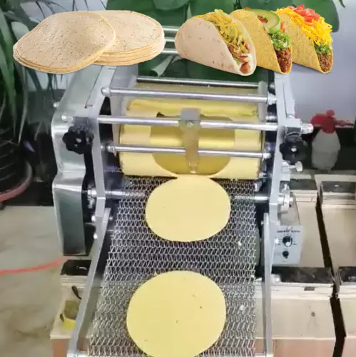 Commercial Corn Tortilla Making Machine Tacos Maker Automatic Chapatti Machine - Picture 14 of 18