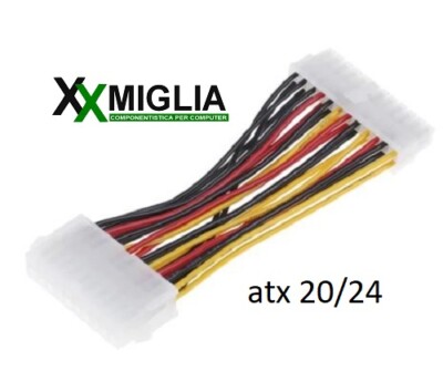 Câble D'Alimentation ATX 4 Broches Mâle à Mâle - Pour Carte Mère PC, Alimentation - Générique Neuf