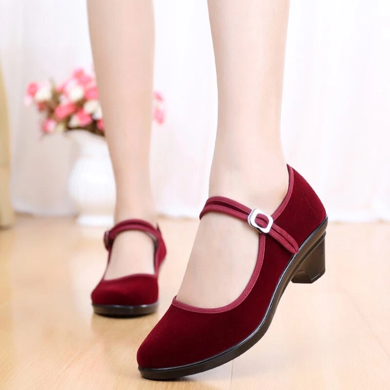 Heels for old ladies sales