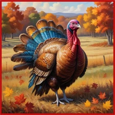 30 Custom Thanksgiving Turkey Special Personalized Address Labels