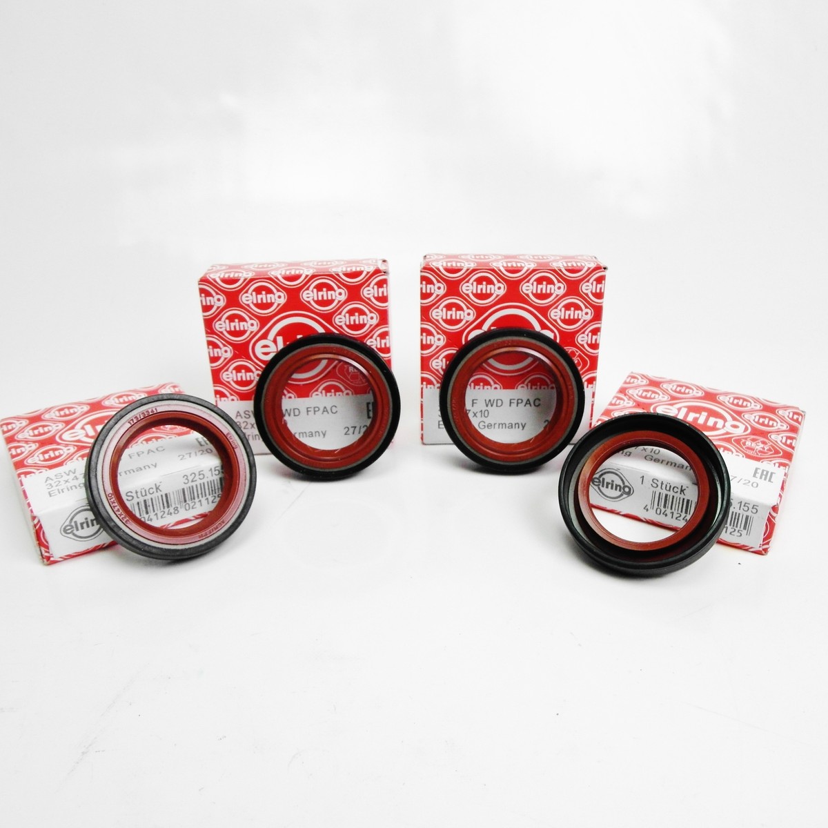 2x Wellendichtring 32x47x10 Elring 325.155 Für AUDI Nockenwelle