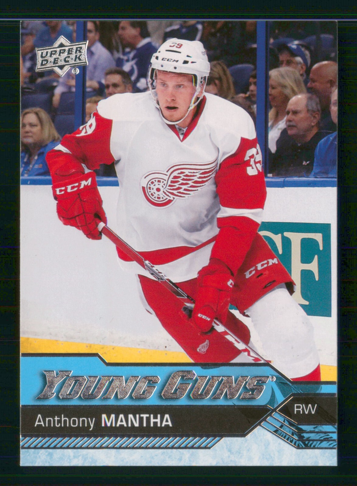 ANTHONY MANTHA RC YOUNG GUNS 2016-17 UPPER DECK 16-17 NO 213       2495