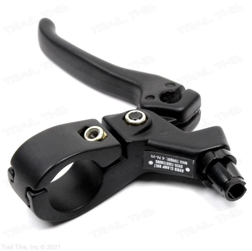 Palanca de freno media con bisagras para bicicleta BMX Odyssey Springfield derecha - negra Foto 2 de 3