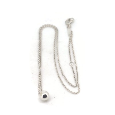 Tiffany Co. Hardware Ball Necklace SV925 (Silver) | eBay
