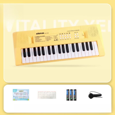37-Key Electronic Keyboard Electronic Piano with Mini Keyboard Piano  