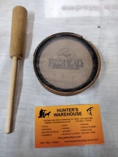 vintage red head Friction Turkey call w/ redhead striker