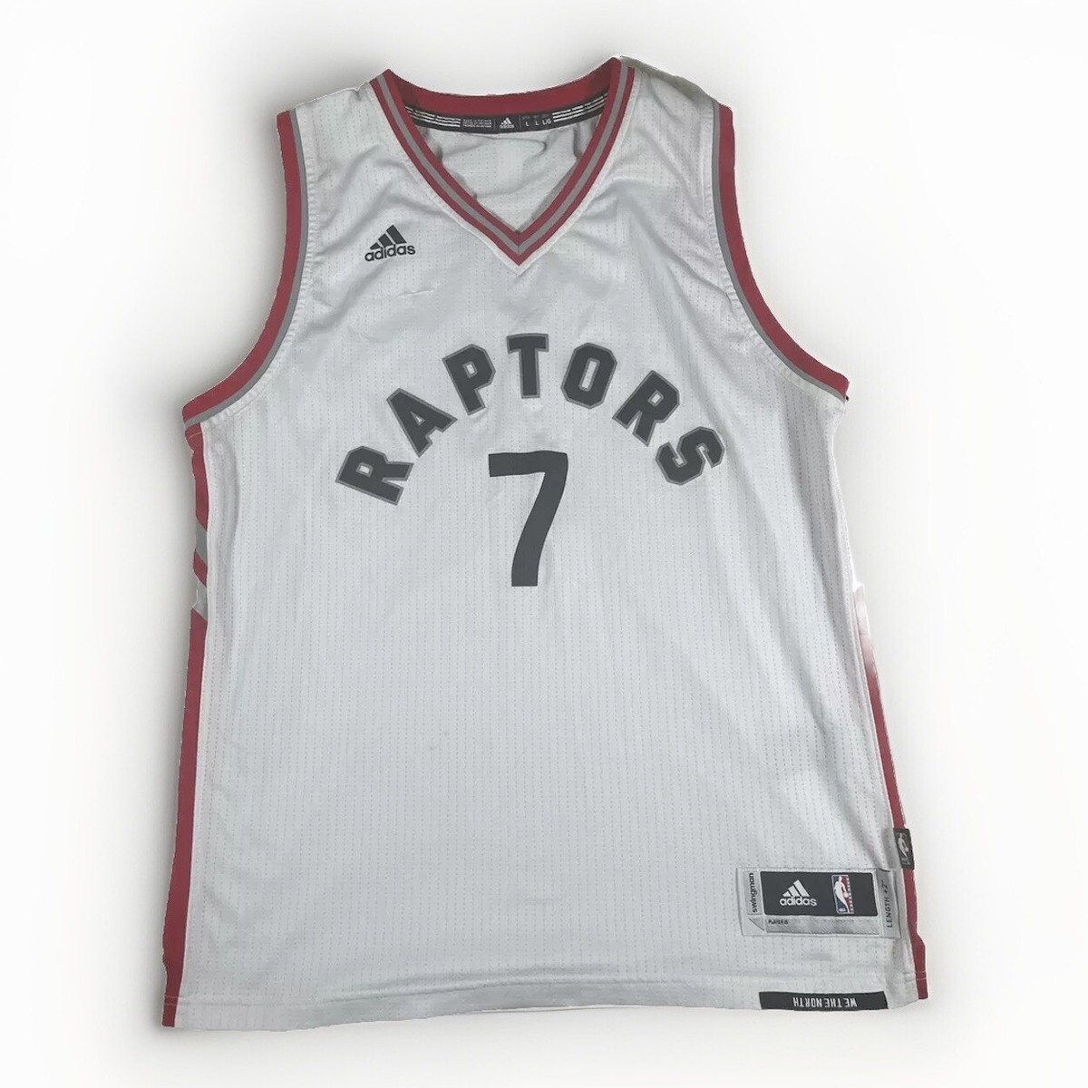 Kyle Lowry #7 Toronto Raptors Adidas Swingman NBA Jersey Men's
