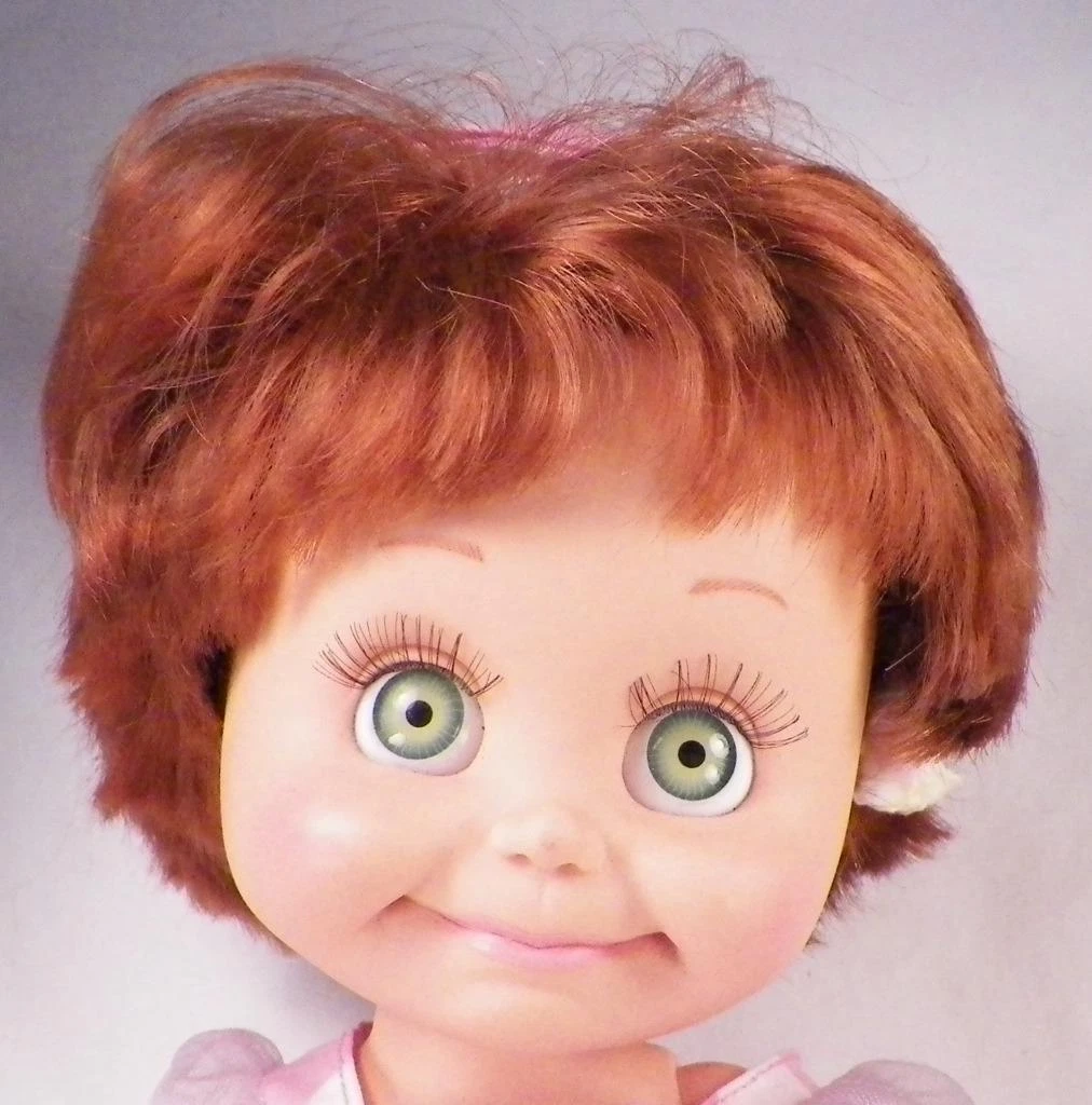 Galoob Baby Face So Shy Sherri Doll 9 Red Hair 14in 1990 Vintage