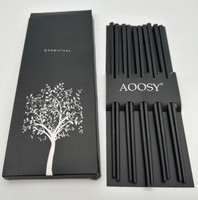 Aoosy 5-Paar Fiberglas SpüLmaschinenfeste EssstäBchen Japanische EssstäBchen