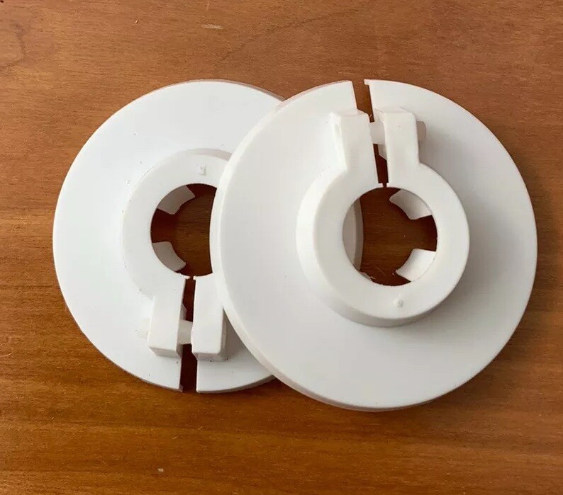 Flamco 15mm Pipe Cover Rosette Collar