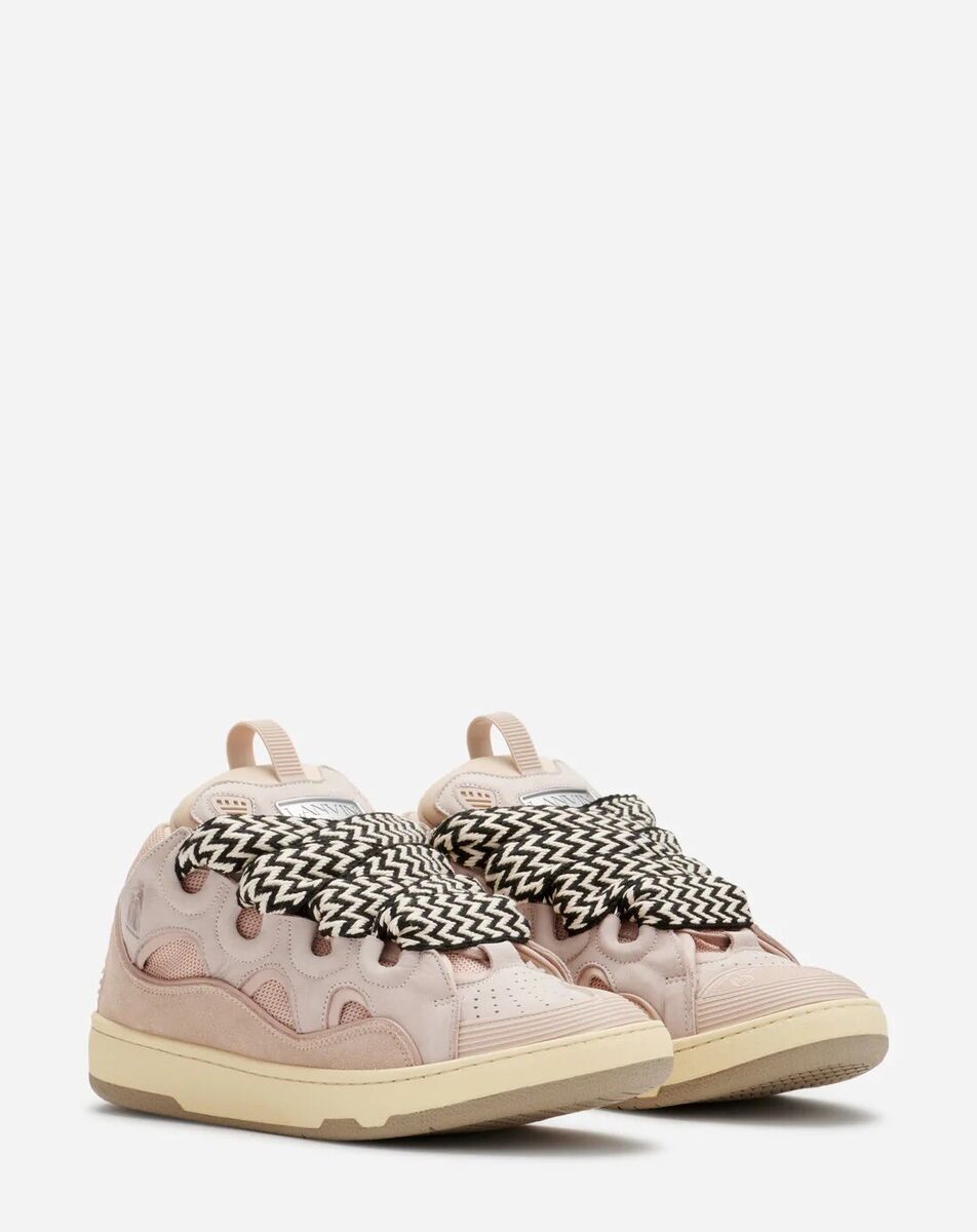 Lanvin Curb Zigzag Low-Top Sneakers New Designer Casual Lanvin Curb Zigzag Low-Top Sneakers New Designer Casual