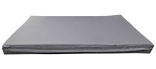 Dark Slate Oxford Waterproof Memory Foam Pet Bed for Medium to XL Large Dog