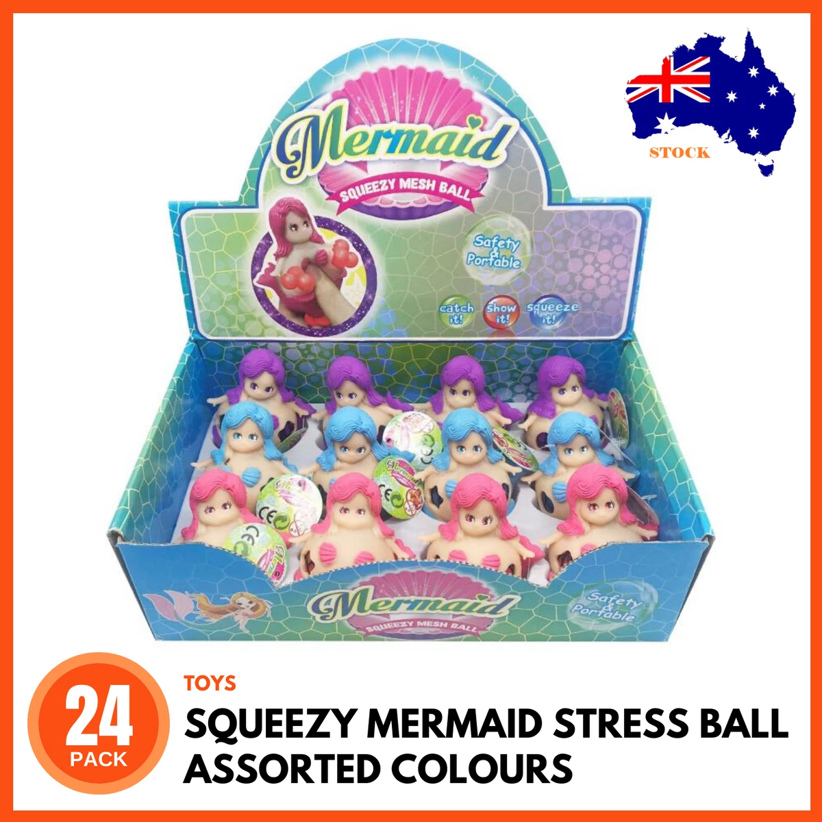 Mermaid stress ball cheap