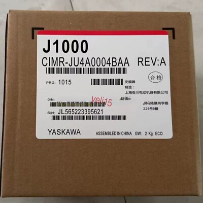 1 Stück Neu Yaskawa CIMR-JU4A0004BAA Frequenz