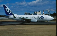 JA10AN  ANA BUSINESS JET  B737-700      ORIGINAL FUJI SLIDE E326