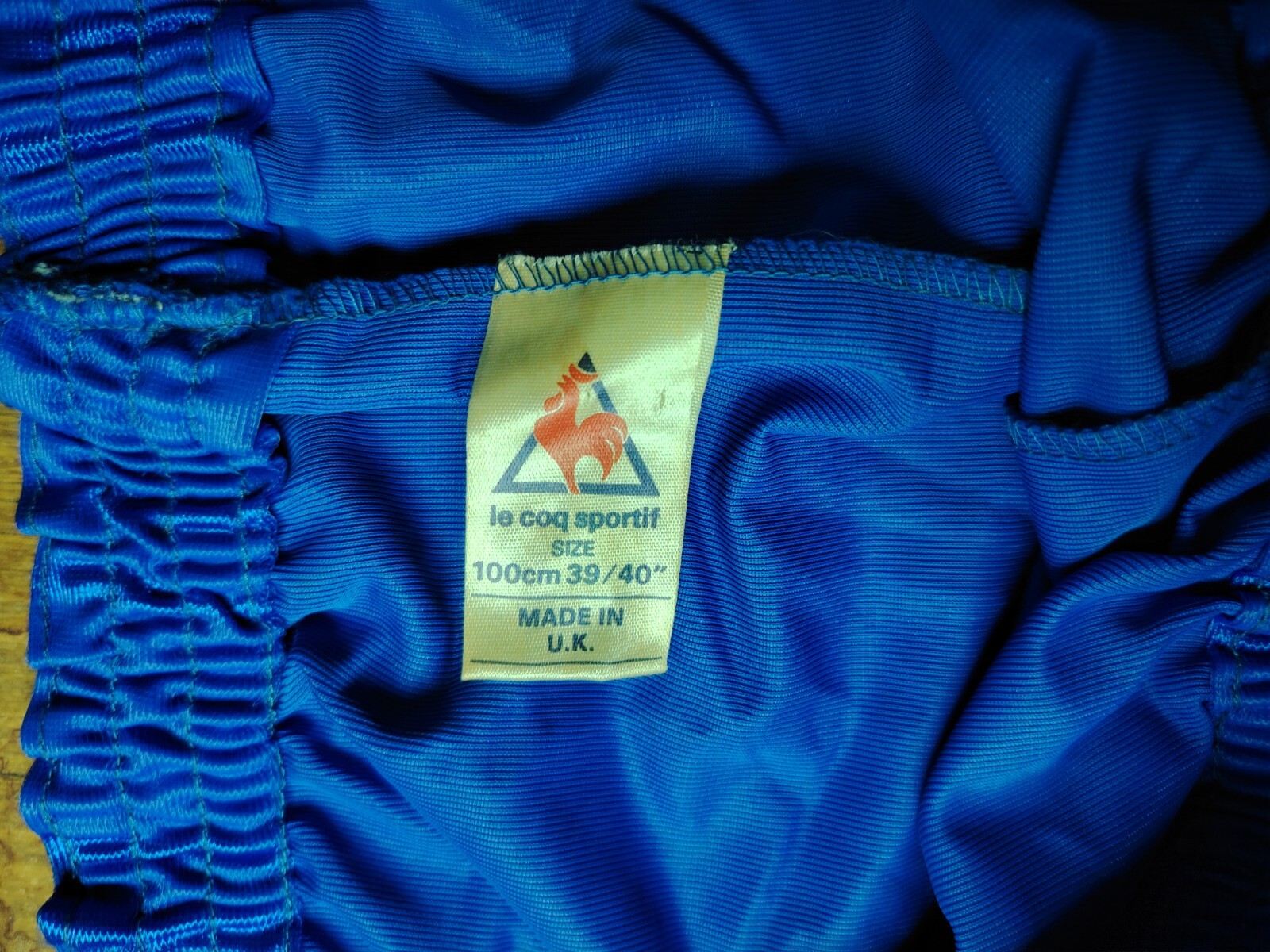 Vintage Le Coq Sportif Chelsea FC Shorts 1980s – Rare, Official, Made in UK ORI image 4
