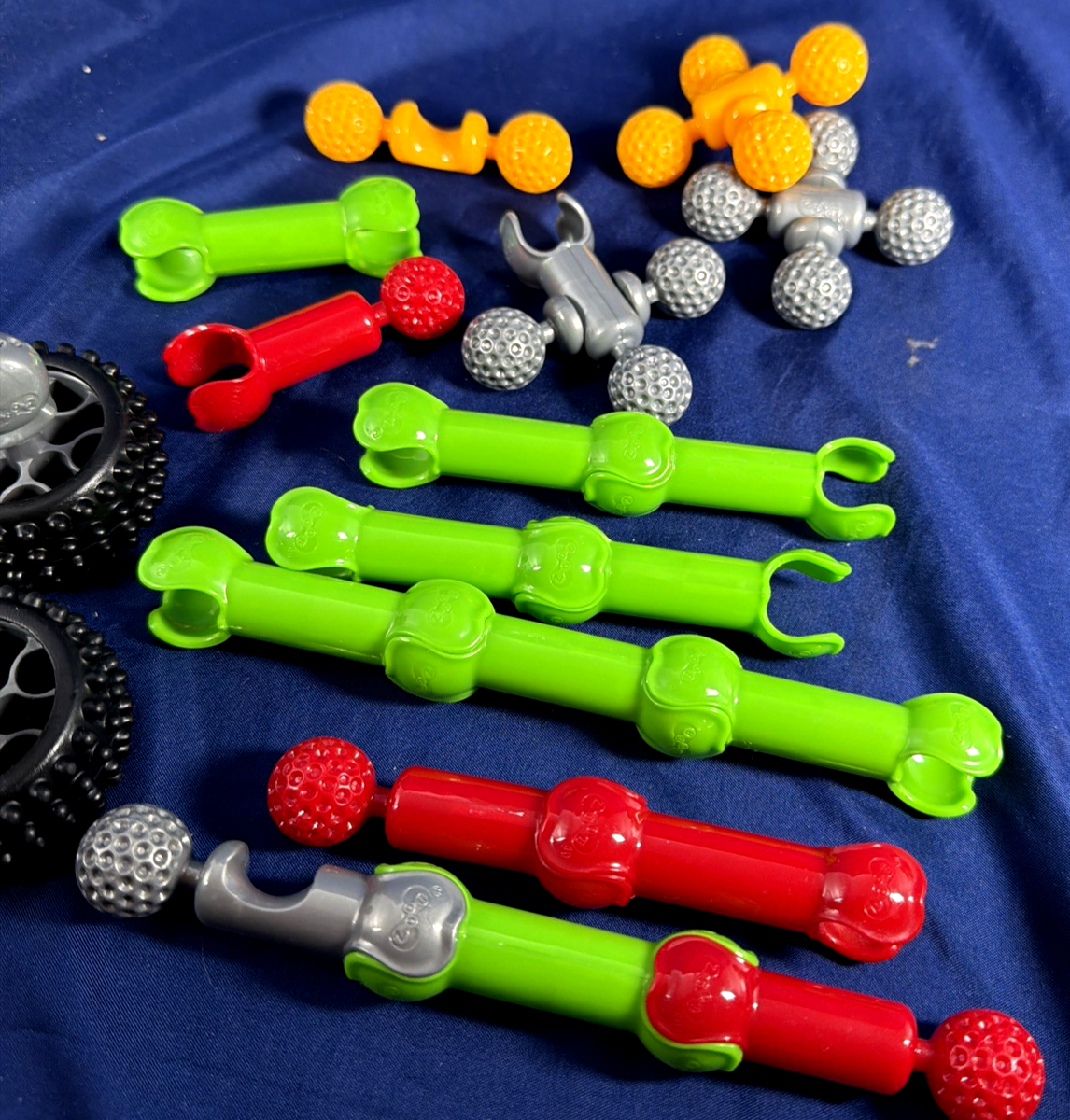 ZOOB BUNDLE LOT BUILDERZ STEM CHALLENGE SET+ BUILDING TOYS 2.5 Lbs