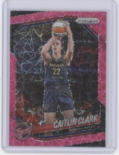 2025 Panini Prizm WNBA Caitlin Clark #22 Pink Velocity /79