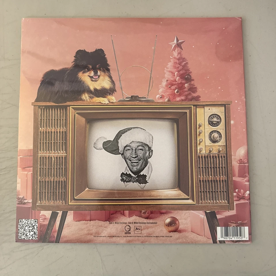 Bing Crosby White Christmas Hot Pink Picture Disc Vinyl Brand New Sealed Foto 2 de 2