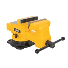 DEWALT 6-Inch 4400lb Capacity Bench Vise with Anvil in Yellow & Black DXMF06BV
